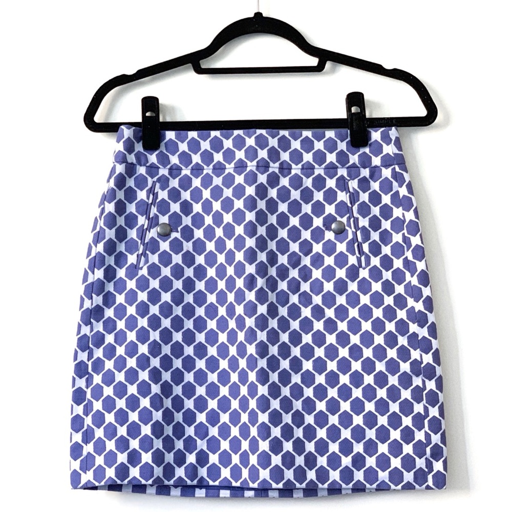ANNE TAYLOR LOFT Hexagon Skirt